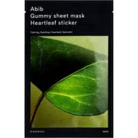 Маска для лица Abib Gummy Sheet Mask Heartleaf Sticker Тканевая (8809750463729)