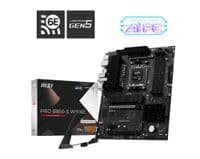 Материнская плата sAM5/4DDR5/HDMI/DP/3PCIe/3M.2/4S ATA/LAN2.5Gb PRO B850-S WIFI6E