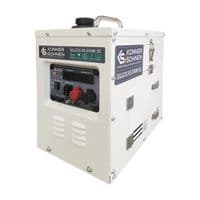 Генератор постоянного тока бензиновый Konner&Sohnen KS 24VM-DC 24–27.5В 60А электростартер 27.5кг