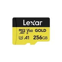 Карта пам'яті MICRO SDXC 256GB UHS-II GOLD LMSGOLD256G-BNNNG LEXAR