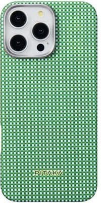 Чохол для смартфона Pitaka Ultra-Slim Case для iPhone 16 Pro Max - Forest Green (KI1602PFOR)