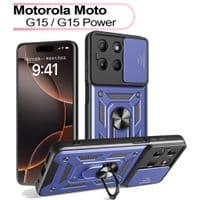 Чохол до мобільного телефона BeCover Military Motorola Moto G15 / G15 Power Blue (713531)