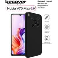Чохол до мобільного телефона BeCover Nubia V70 Max Black (713564)