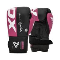 Боксерські рукавички RDX REX F4 Pink/Black-12 унцій (BGR-F4P-12OZ)