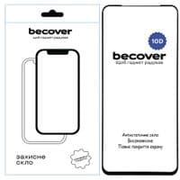 Скло захисне BeCover Nubia V70 Design 10D Black (713556)