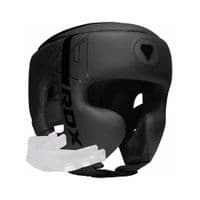 Боксерський шолом RDX F6 Kara Matte Black M (HGR-F6MB-M)