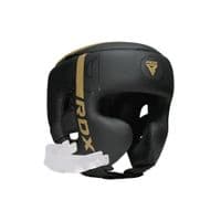 Боксерський шолом RDX F6 Kara Matte Golden S (HGR-F6MGL-S)