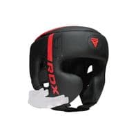 Боксерський шолом RDX F6 Kara Matte Red L (HGR-F6MR-L)