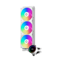 Водное охлаждение PсCOOLER DA360 ARGB белый IntelLGA 20XX/1700/1200/115X/1851 AMD AM5/AM4