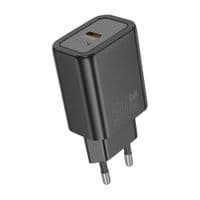 Зарядний пристрій HOCO N62 Gentle single port PD30W charger (EU) Black