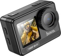 Екшн камера HOCO DV103 Dual color screen sports camera Black