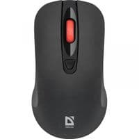 Мишка Defender Nexus MS-195 бездротова, 4 кн. до 1600 dpi, безшумна, чорна
