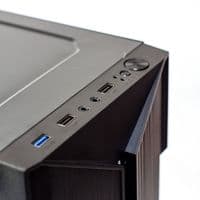 Корпус GTL Gaming "Trooper", Black, без БП, Mid Tower, ATX/Micro ATX/Mini ITX, 1xUSB 3.0/2xUSB 2.0, макс. CPU – 150 мм/VGA – 290 мм, боковая панель из закаленного стекла (GTL1806)