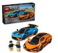 Конструктор LEGO Speed Champions Lamborghini Revuelto та Huracan STO