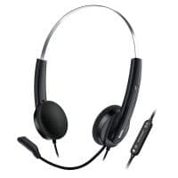 Гарнитура GENIUS HS-220U USB-C 2.4m, Черный