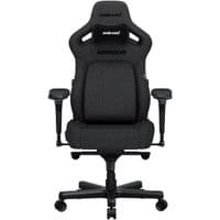 Кресло игровое Anda Seat Kaiser 4 Linen Fabric Size L Dark Gray (AD12YDDC-L-20-GB-CF)