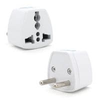 Перехідник на євророзетку TEFAL EU White, 2pin, 250V, 10A, в упаковці 20 штук, ціна за штуку, Q1000