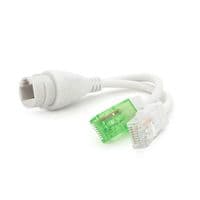 Разветвитель RJ45 8P8C мама/2Х папы RJ45 для разветвления кабеля, белый, 8см Q100