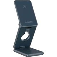 Складаний бездротовий зарядний пристрій CANYON OnCharge 309 15 Вт 3-в-1, металевий