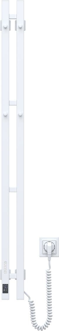 УЦІНКА! Рушникосушка Ardesto електрична  Elina Smart, 90х1200мм, таймер-регулятор, сталь, біла