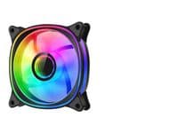 Корпусный вентилятор 2E GAMING Air Cool X Fan ACF120XB-ARGB, 120мм, 1200rpm, 3pin, 3pin +5VARGB, 20,4dBa, черный