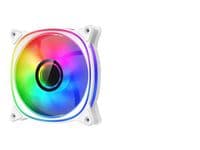 Корпусный вентилятор 2E GAMING Air Cool X Fan ACF120XB-ARGB, 120мм, 1200rpm, 3pin, 3pin +5VARGB, 20,4dBa, белый