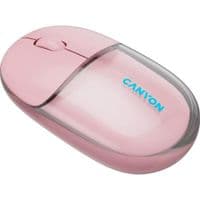 Миша CANYON OnClick 24 BT/ Бездротова прозора/рожева