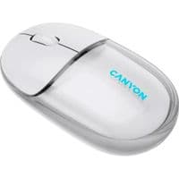 Миша CANYON OnClick 24 BT/ Бездротова прозора/біла