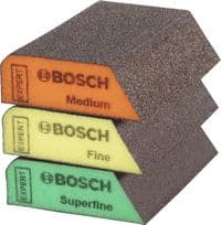 Губки шліфувальні Bosch Professional EXPERT S470 Combi 69х97х26мм M F SF 3шт