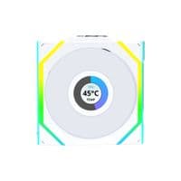 Кулер до корпусу Lian Li Uni Fan SL WIRELESS LCD Reverse, 120-1 (G99.12RSLLCD1W1W.00)