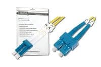 Оптичний патчкорд DIGITUS LC/UPC-SC/UPC,9/125,OS2,duplex,2m (DK-2932-02)