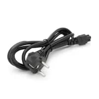 Кабель живлення від мережі PC-186, Black, 1.5 м, GTL, CEE 7/7 - IEC C5 (GTLPC18615C5BK)