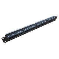 Патч-панель 19", 24xRJ45, UTP,кат.5E, 1U KD-PP05-UTP-C5e-24P