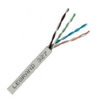 УЦЕНКА! Кабель "витая пара" Legrand CAT 5e U-UTP, AWG 24/1, LINKEO, PVC, коричневый. Цена за метр!