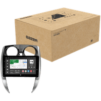 Installation kit for installing GAZER multimedia head units in cars - model E12-F010