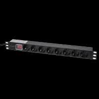 Блок розеток Trinix TRX-PDU/8M-16А Black