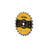 Диск пильний Tolsen з ТВС напайками по дереву 165х24Т*20мм Ultra тонкий (76424)