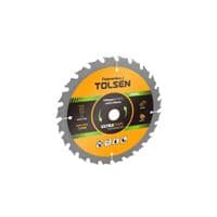 Диск пильний Tolsen з ТВС напайками по дереву 190х24Т*20мм Ultra тонкий (76434)