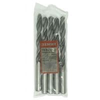 Сверло Зенит HSS по металлу 10.5х133 мм (5 шт) (30300105)