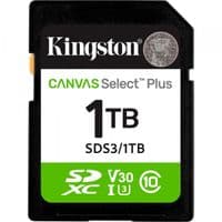 Карта памяти 1TB SDXC Canvas Select Plus Gen3 150 MB/сек C10 UHS-I U3 V30 SDS3/1TB