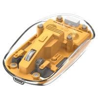 Миша XO M12 BT, Прозоро-жовтий