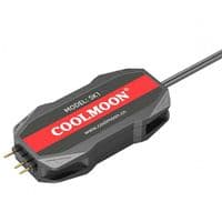 Контроллер для управления RGB подсветкой Coolmoon SK1, Black (SATA-power, 1x 3pin ARGB sync), пульт ДУ