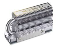 Радиатор для M.2 Coolleo CL-SSD V1, Silver, для формата 2280, термопрокладка в комплекте (CL-SSD-V1)