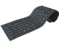 Клавиатура резиновая гибкая 86K клавиш, USB, (Eng/Pyc), Blister-Box