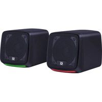 Акустична система 2.0 Defender J3, Black, 6 Вт, 3.5 мм, LED підсвічування, живлення від USB, 1 м (65963)