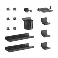 Органайзер для столу OfficePro Набір аксесуарів для органайзерів Black (OA510)