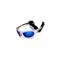 Солнцезащитные очки BluWater Hydro Silver Polarized (G-Tech blue) Anti-Fog Синие зеркальные в серебристой оправе (BW-HYDS-GTB12)