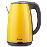 Електрочайник Magio МG-976, Yellow, 1800W, 1.7 л, дисковий, нержавіюча сталь, автоматичне відключення під час закипання