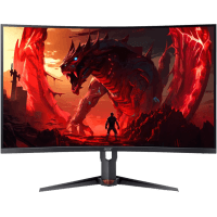Монитор TFT ACER 31.5" XZ323QUZ1bmiiprx (UM.HX3EE.105) QHD VA Curved 280 Гц 8 бит HDMI DP Pivot MM Black