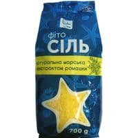 Соль для ванн ElenSee Натуральная морская с экстрактом ромашки 700 г (4820098542536)